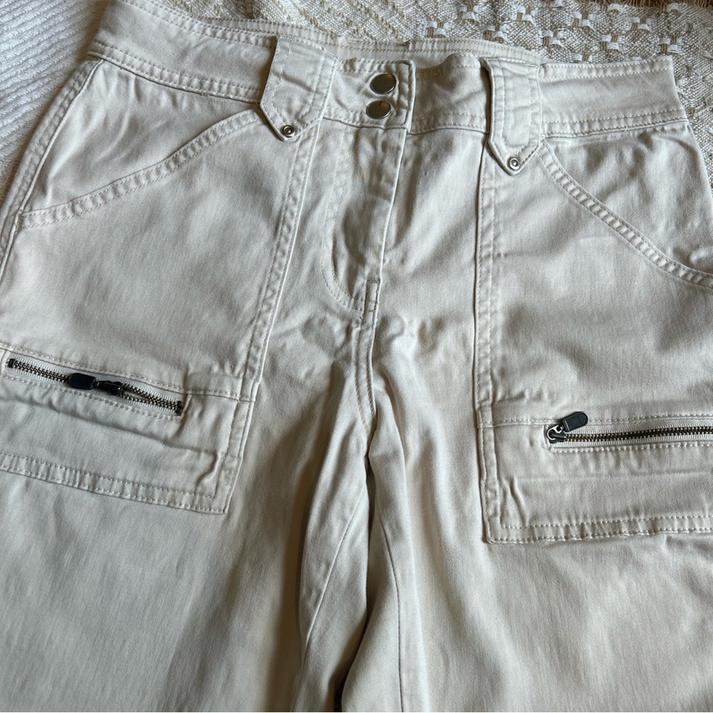 Fashion Bug Tan Cargo Pants women’s Size 6